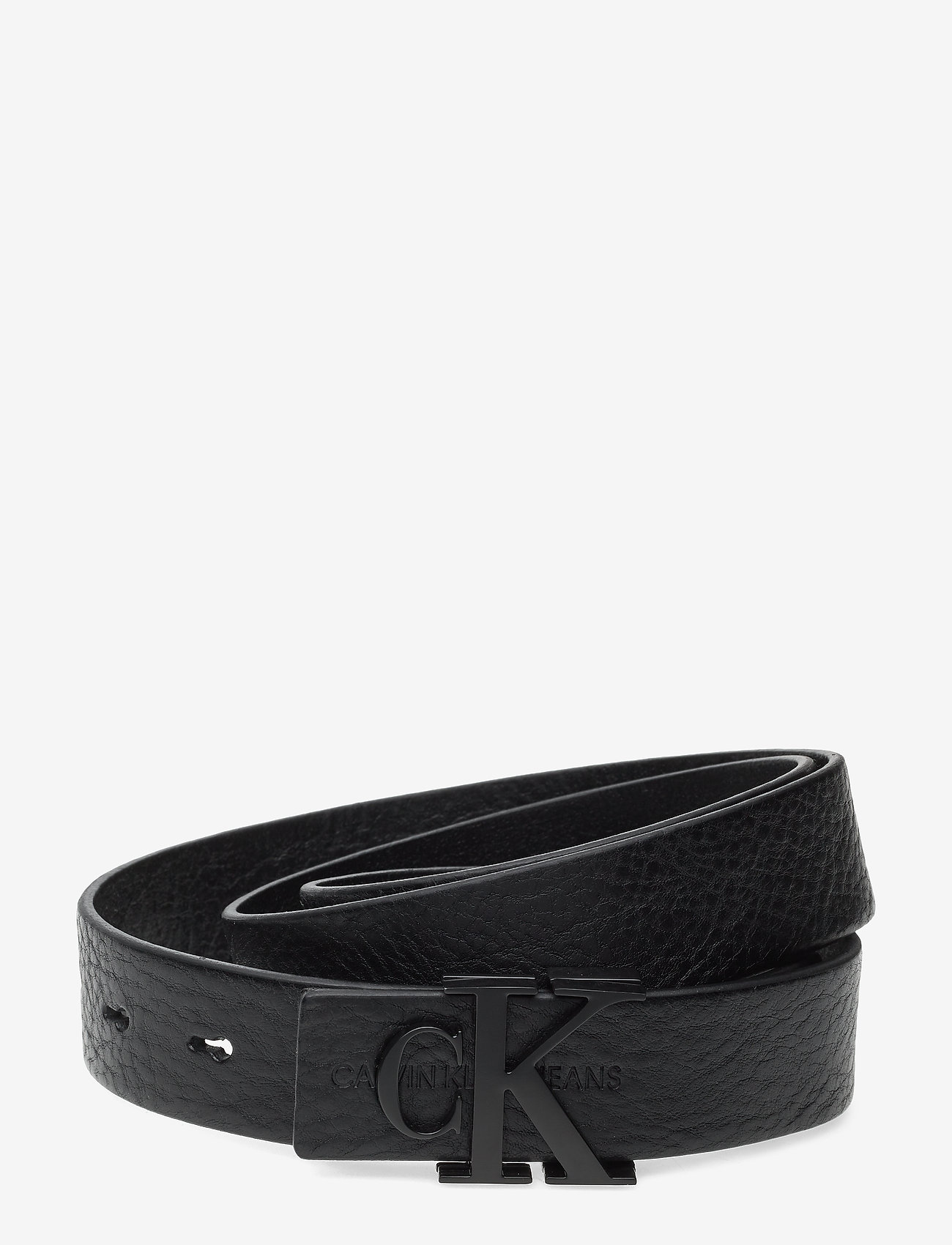 Calvin Klein - J SKINNY MONOGRAM 3CM - black - 0
