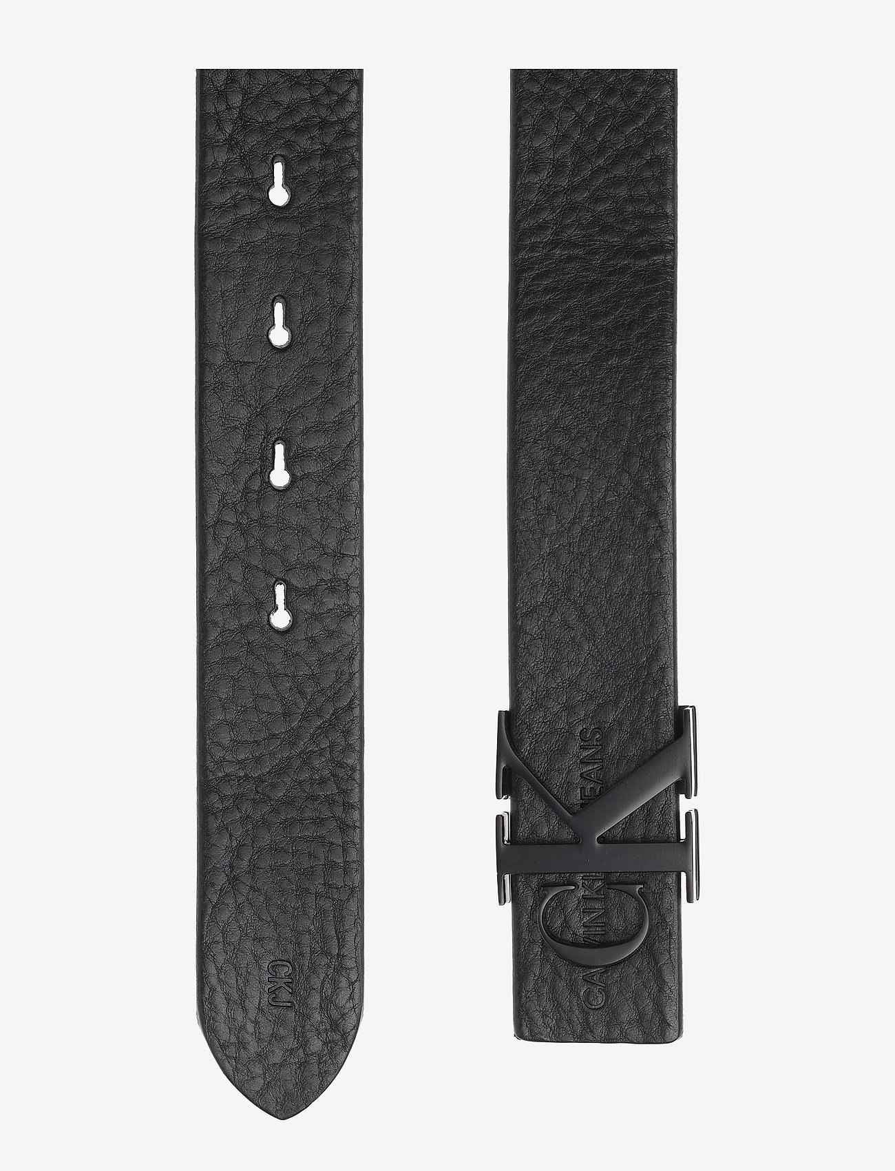 Calvin Klein - J SKINNY MONOGRAM 3CM - black - 1