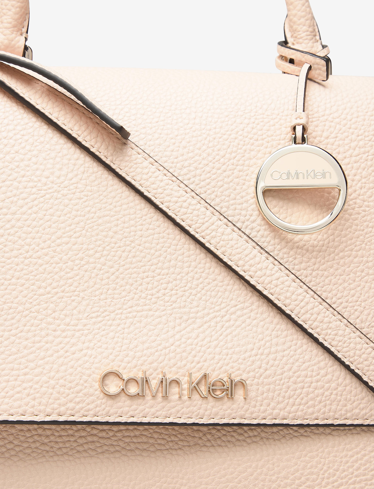 Calvin Klein - SIDED TOP HANDLE - light sand - 3