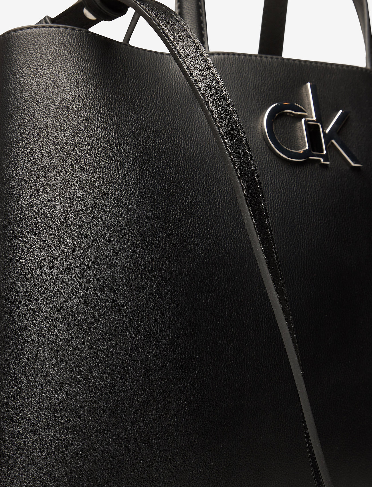 Calvin Klein - RE-LOCK TOTE MD - black - 3