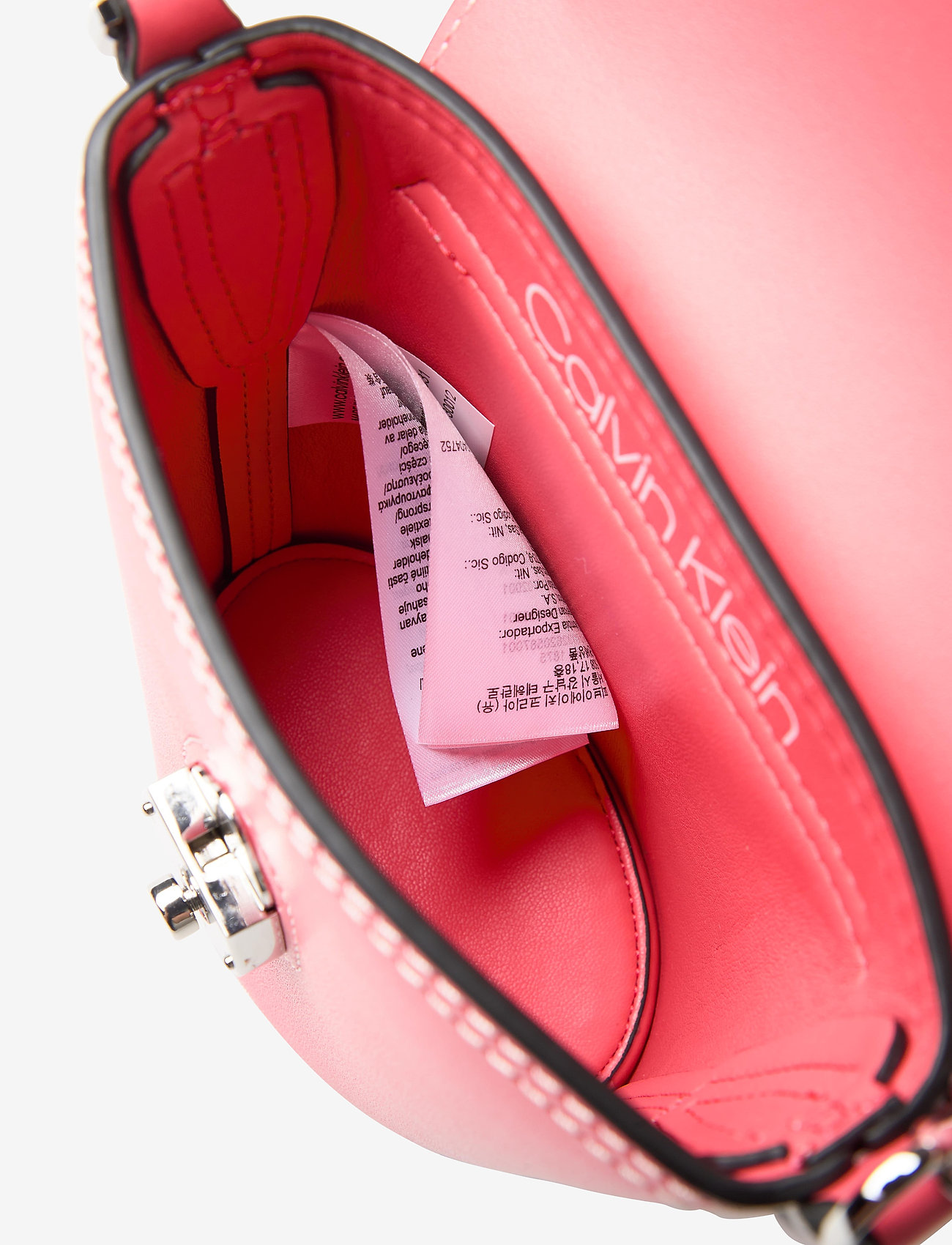 Calvin Klein - LOCK BUCKET MICRO - coral - 4