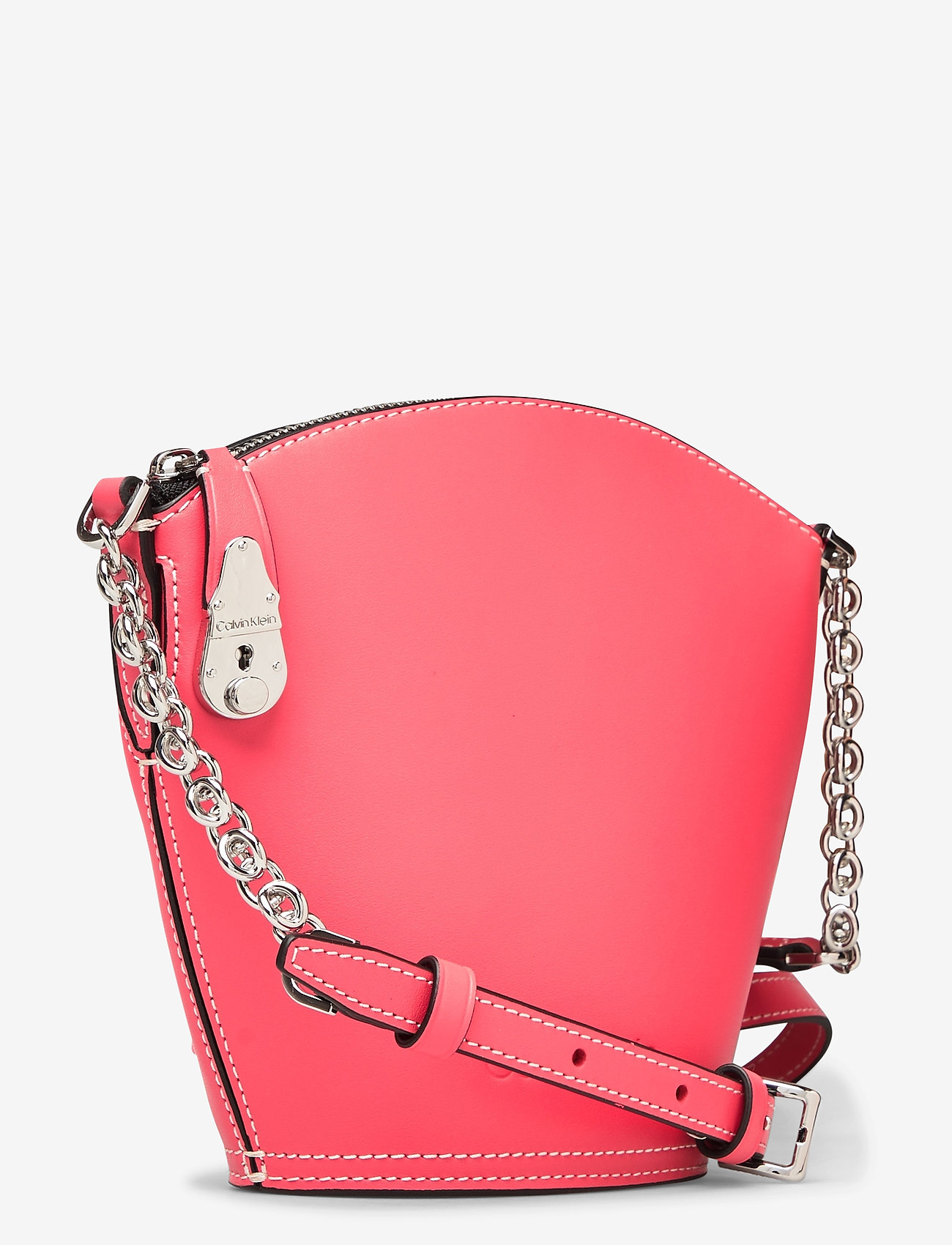 Calvin Klein - LOCK DOMED CROSSBODY - coral - 2