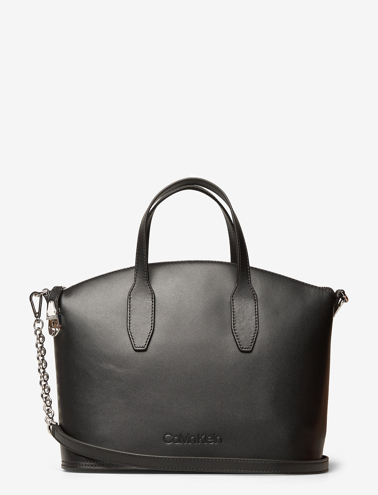 Calvin Klein - LOCK DOMED TOTE - black - 0