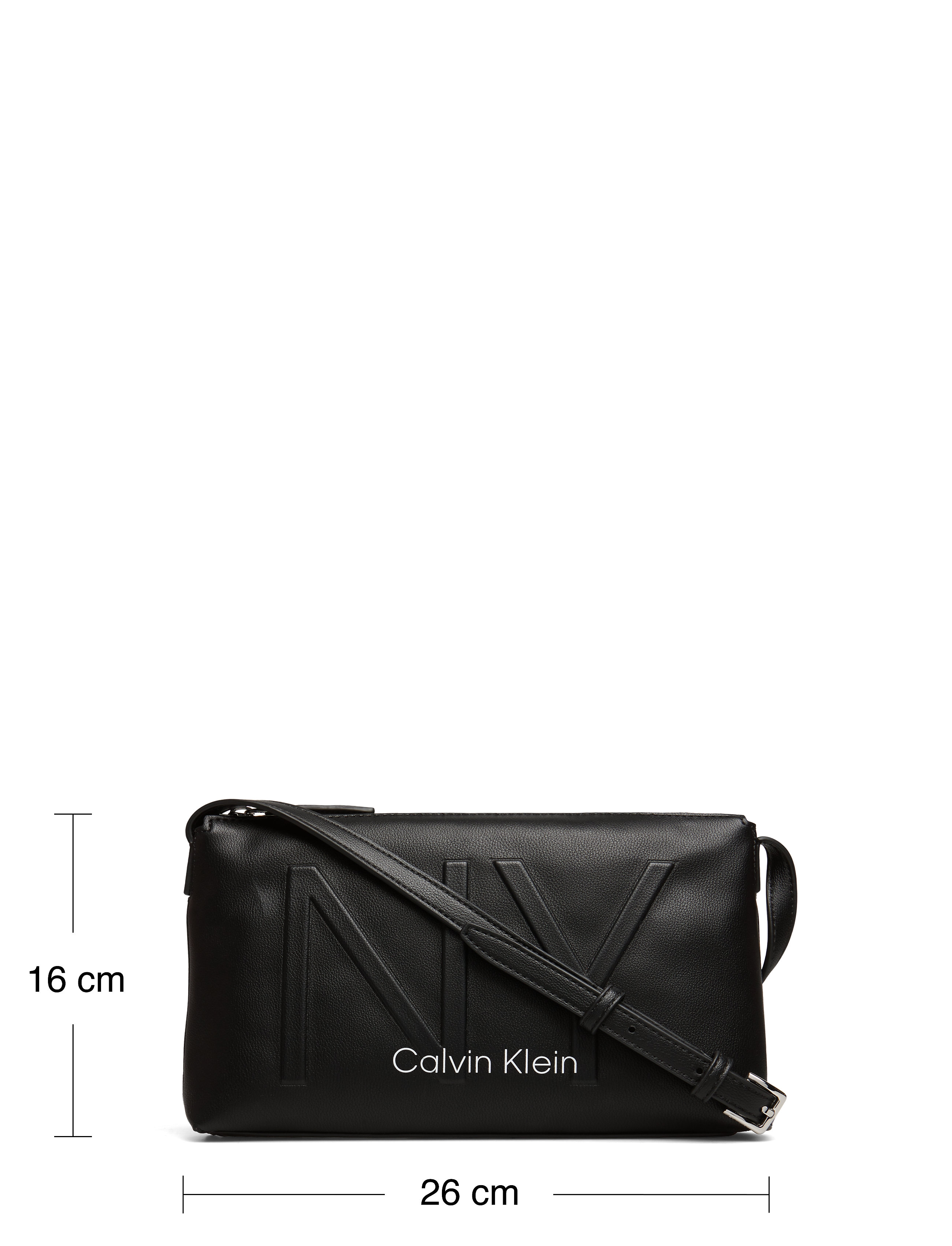 Calvin Klein - NY SHAPED EW CROSSBODY - black - 5