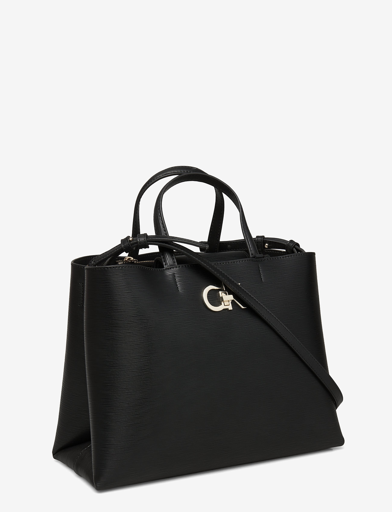 Calvin Klein - RE-LOCK TOTE MD EP - black - 2