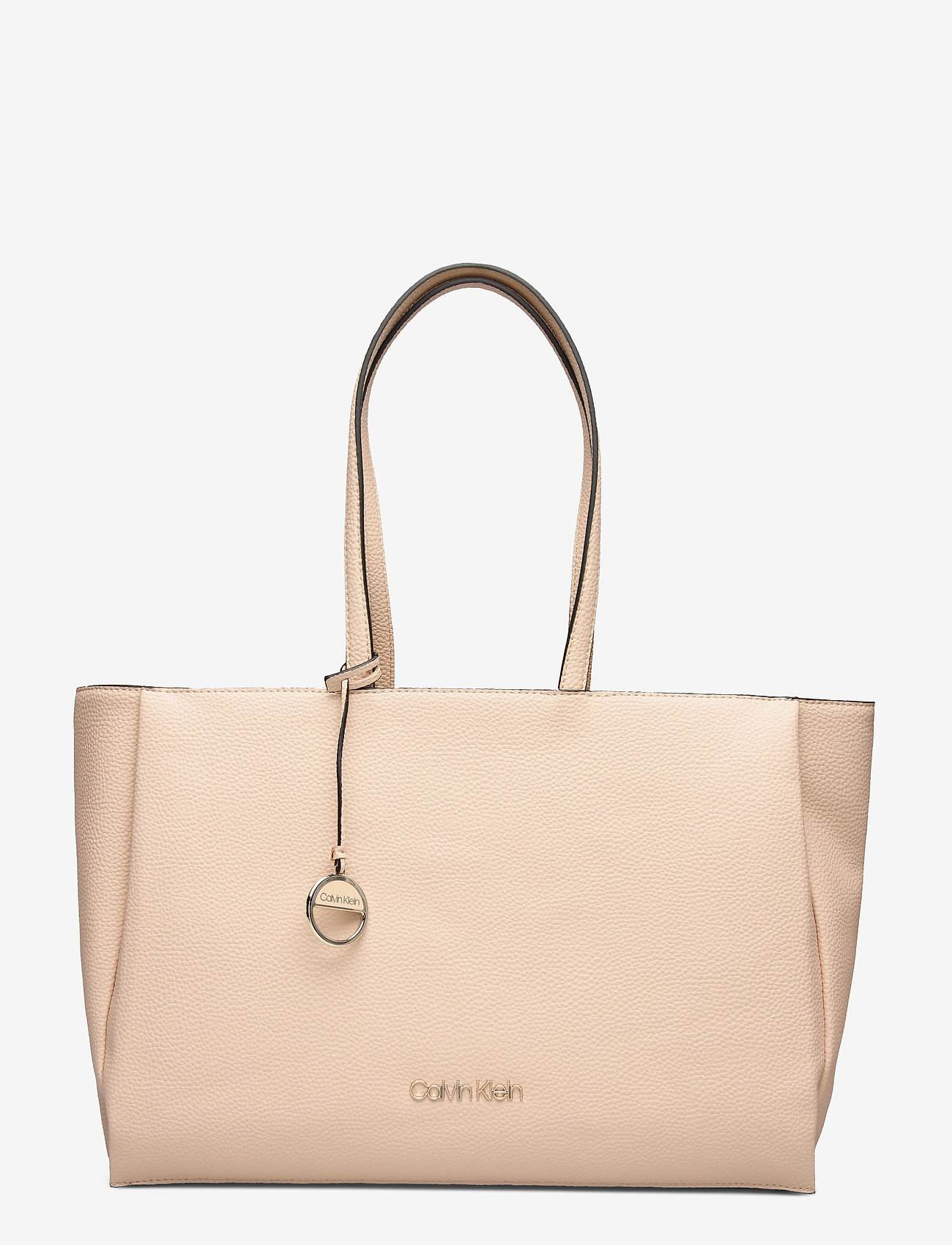 Calvin Klein - SIDED SHOPPER W/ LAP - light sand - 0