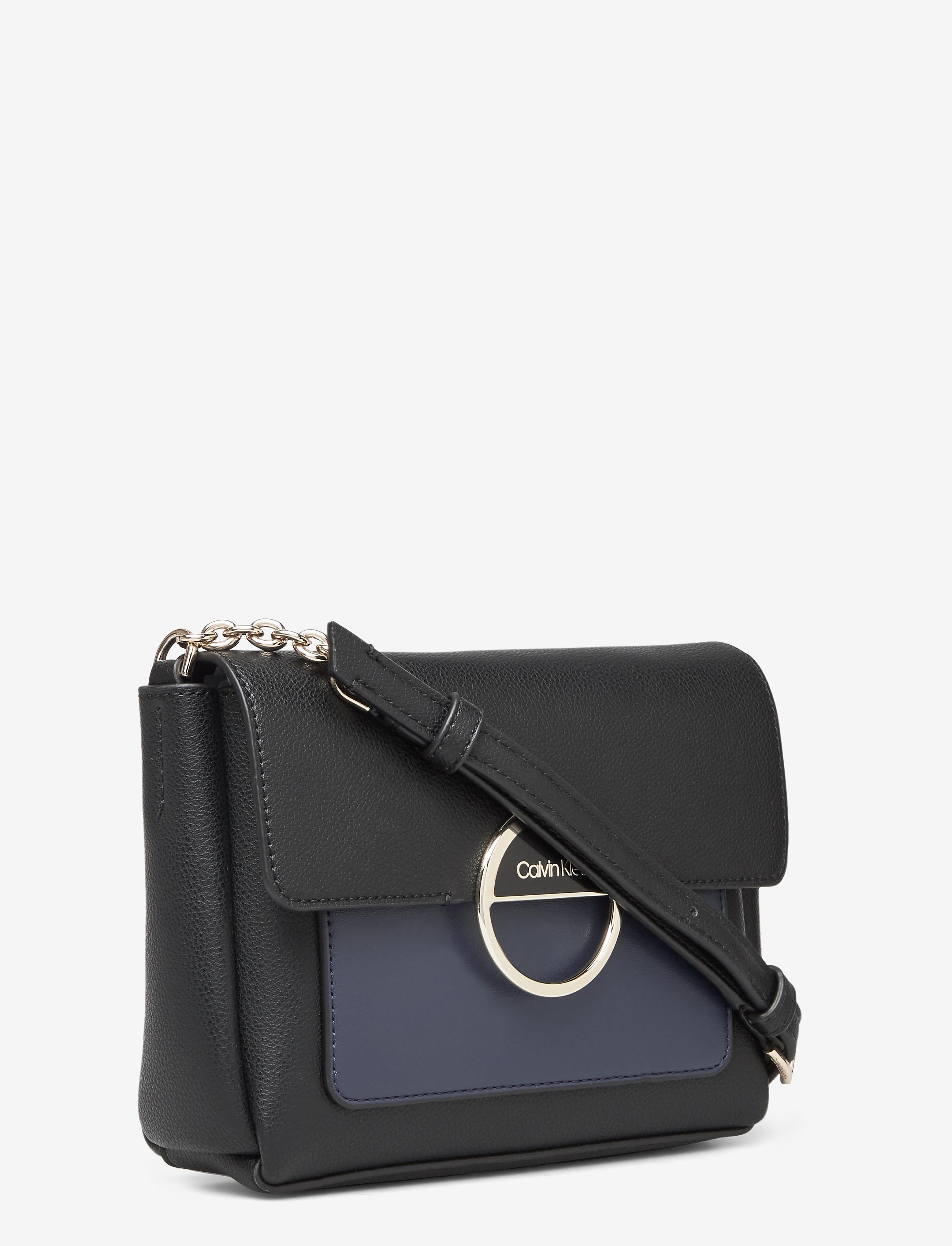 Calvin Klein - HOOP SHOULDER BAG SM - mix black - 2