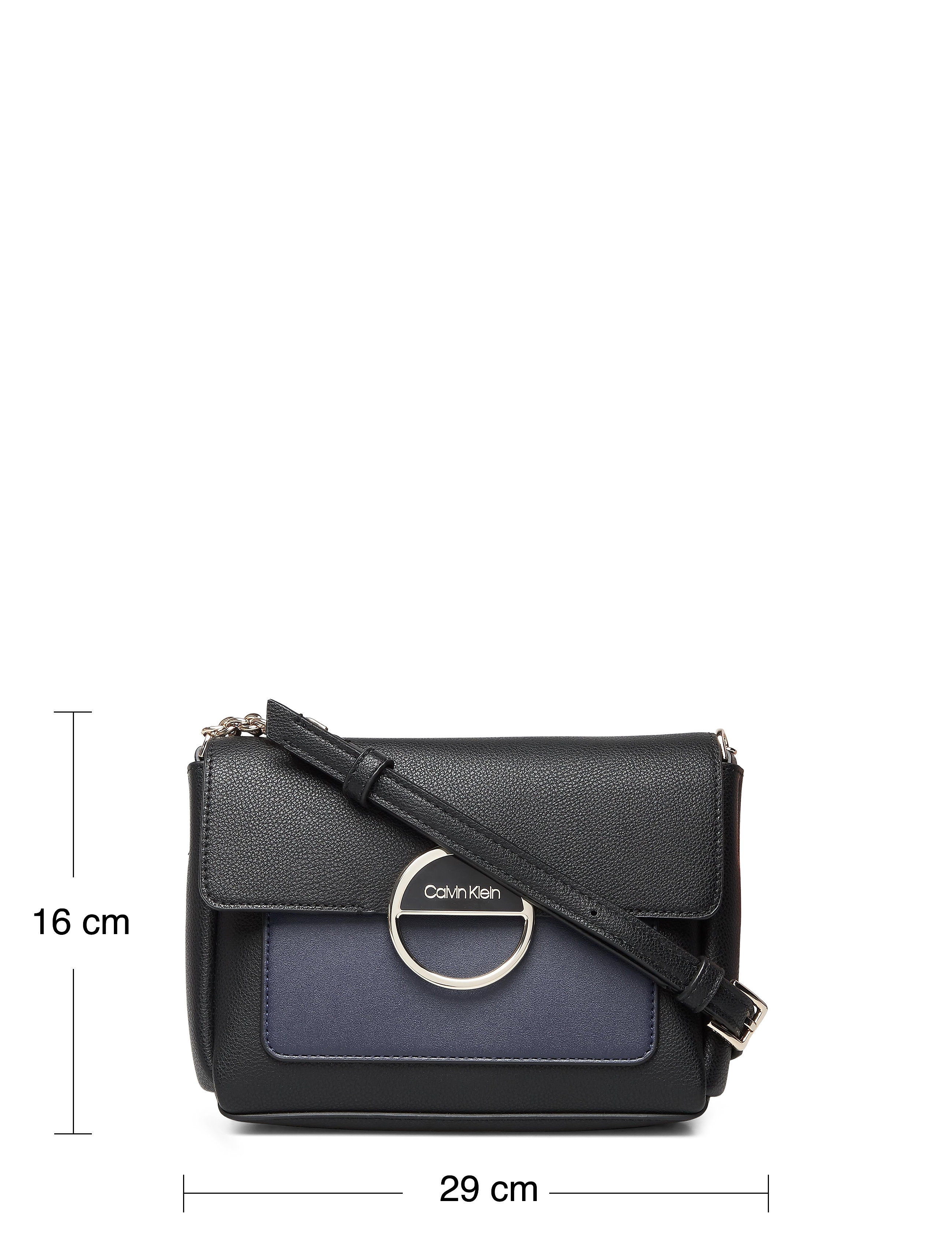 Calvin Klein - HOOP SHOULDER BAG SM - mix black - 5