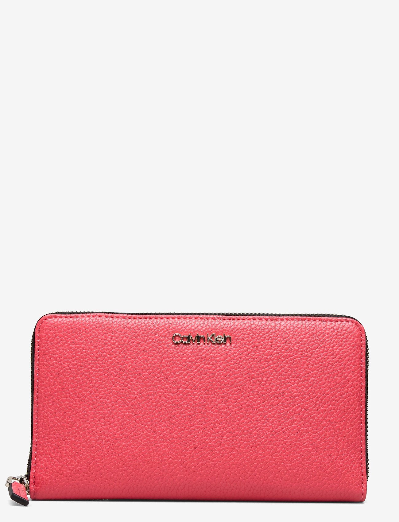 Calvin Klein - NEAT ZIPAROUND WALLE - coral - 0