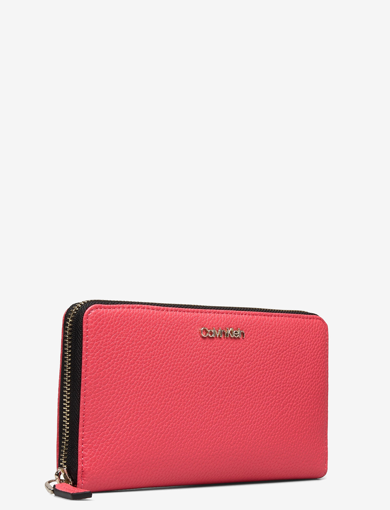 Calvin Klein - NEAT ZIPAROUND WALLE - coral - 2