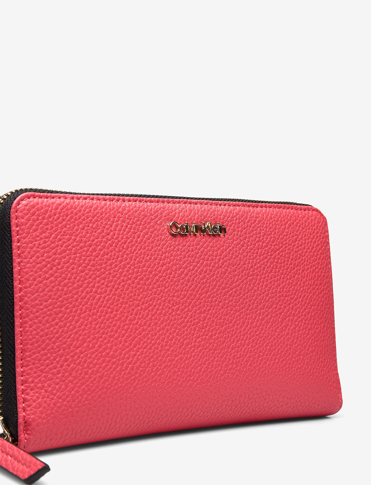 Calvin Klein - NEAT ZIPAROUND WALLE - coral - 3