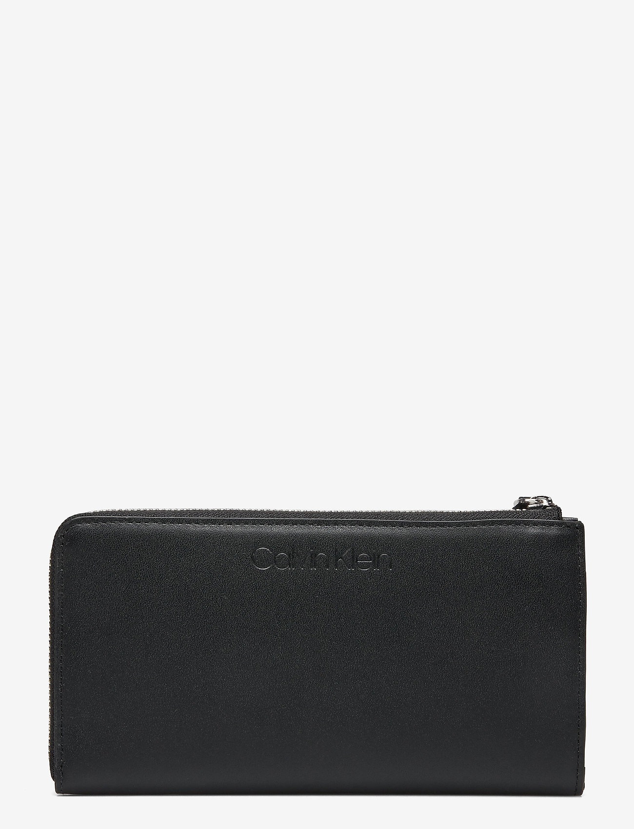 Calvin Klein - LOCK ZIPAROUND WALLE - black - 0
