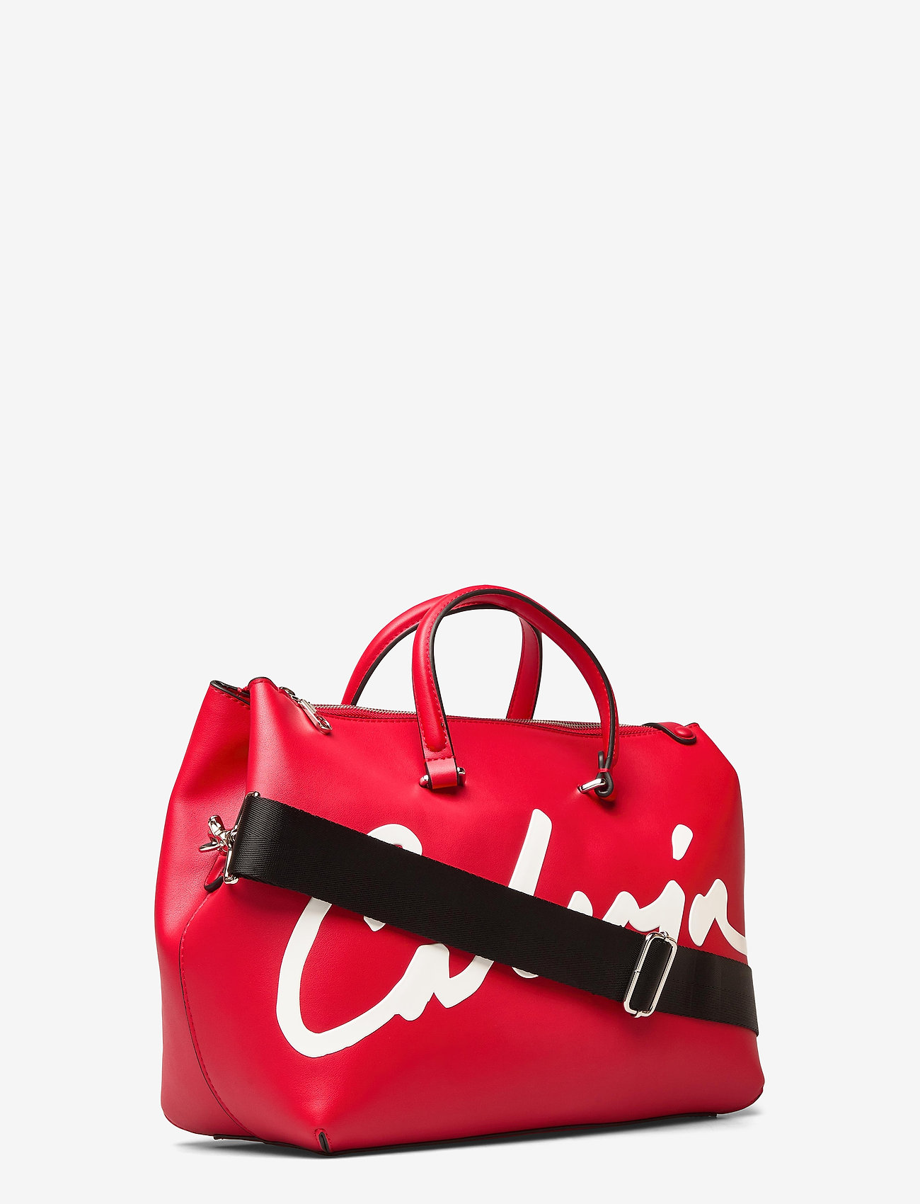 Calvin Klein - CKJ SCULPTED SATCHEL - racing red - 2