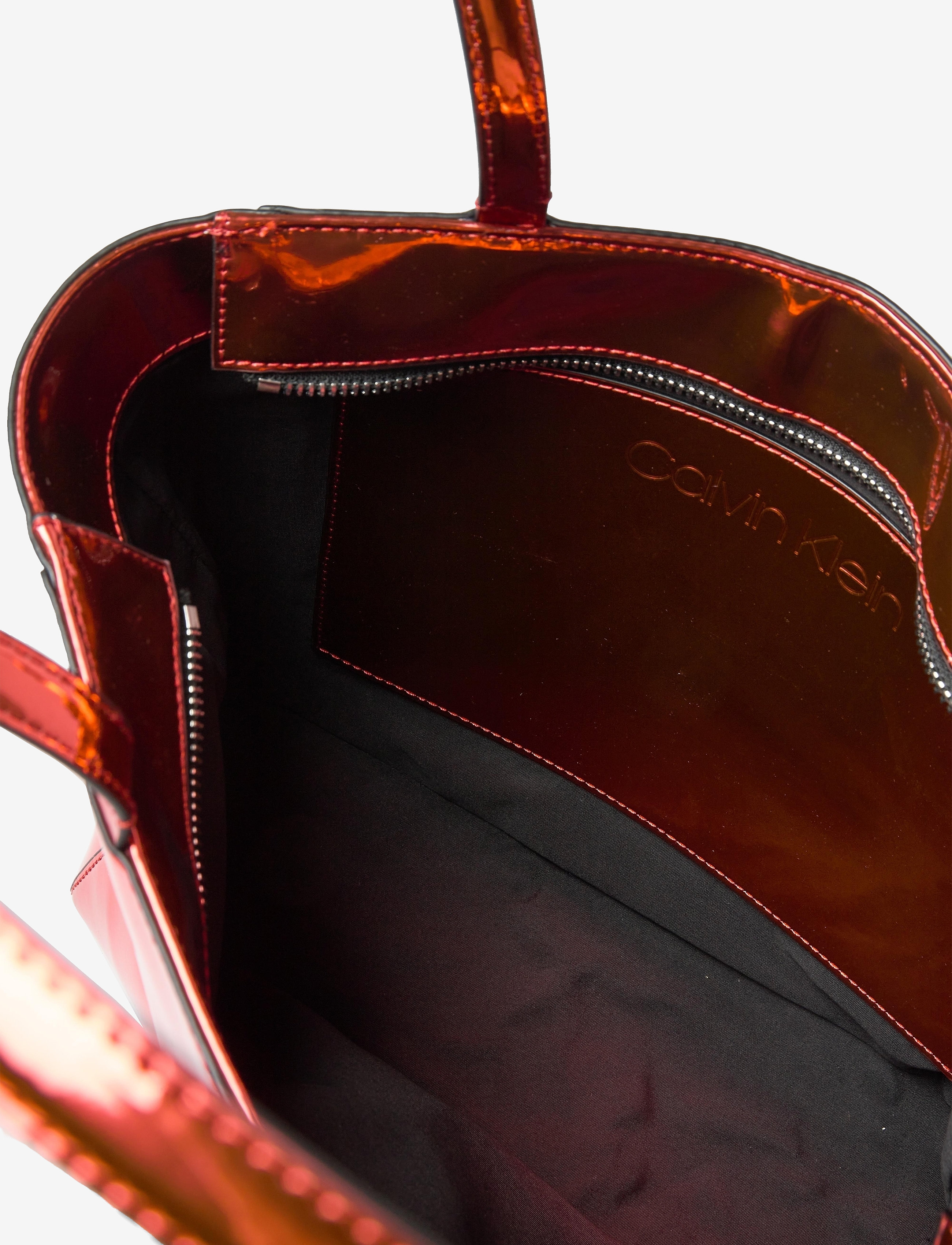 Calvin Klein - CK MUST SHOPPER SM - metallic red - 4
