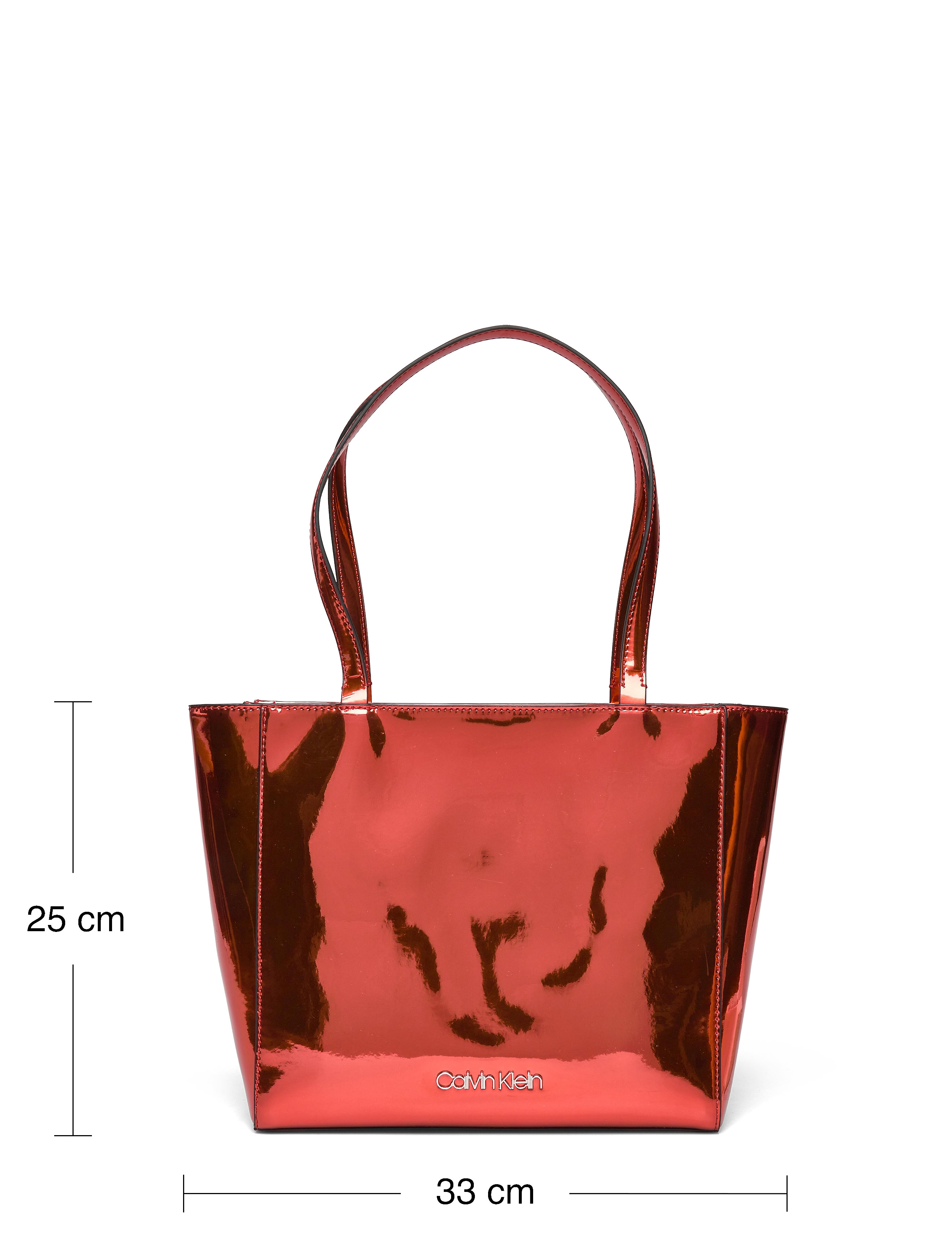Calvin Klein - CK MUST SHOPPER SM - metallic red - 5