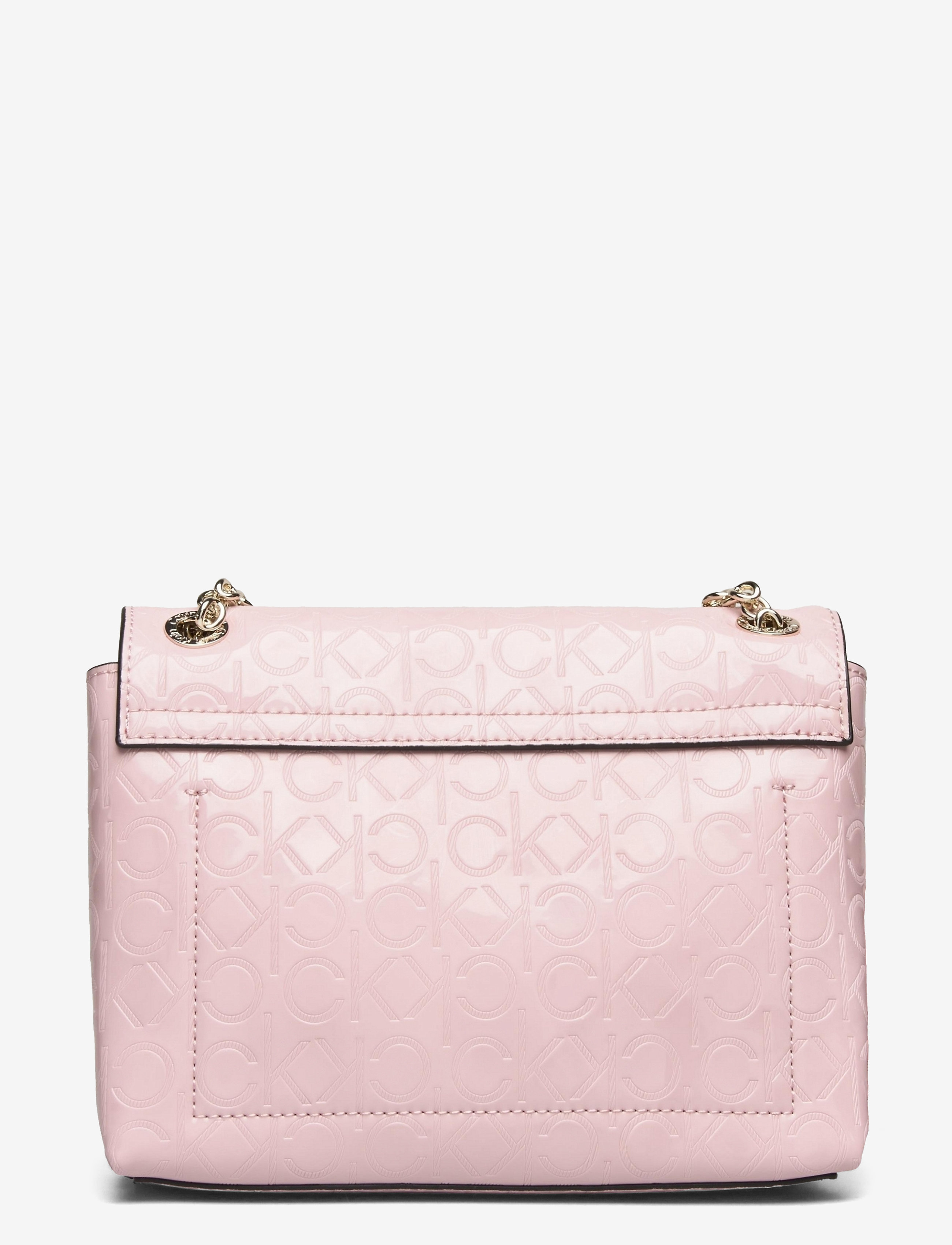 Calvin Klein - RE-LOCK EM CONV CROSSBODY MD - silver pink - 1