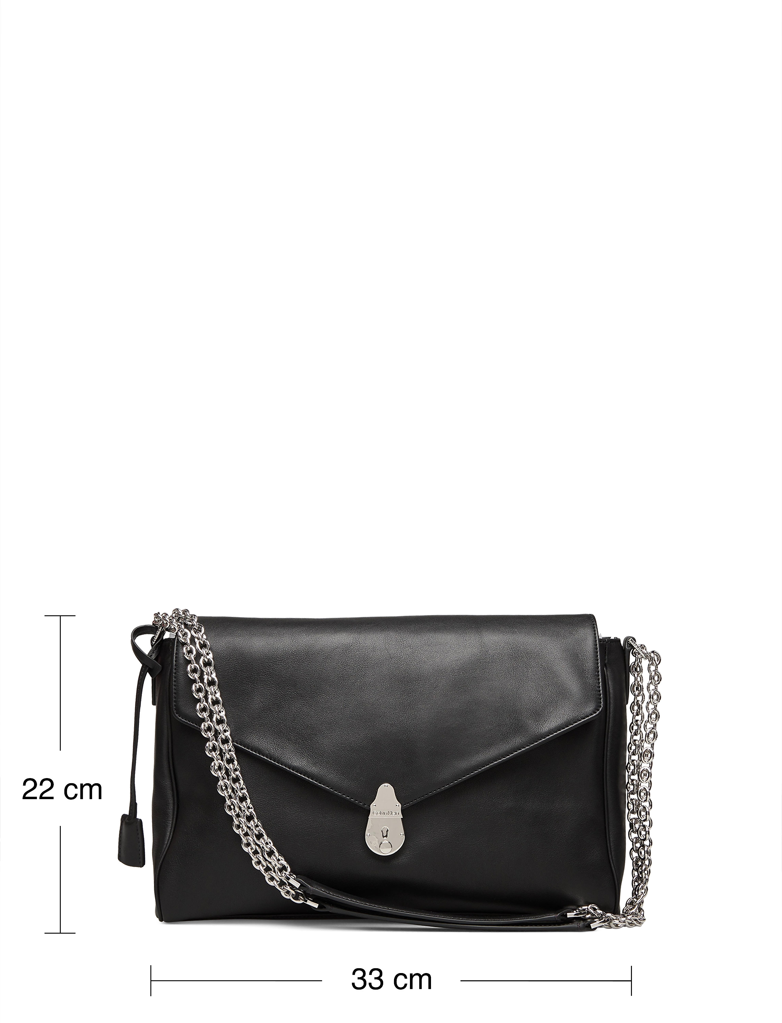 Calvin Klein - SHOULDER BAG LG - black - 5