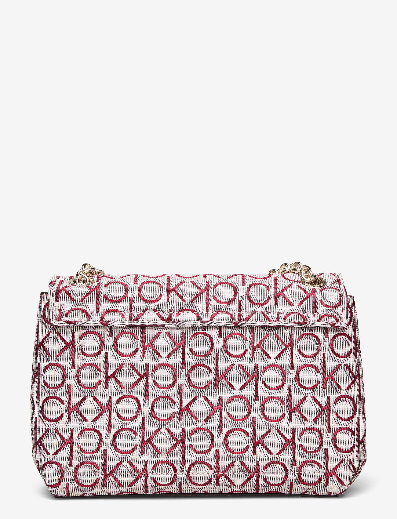 Calvin Klein - RE-LOCK J CONV CROSSBODY MD - silver pink mix - 1