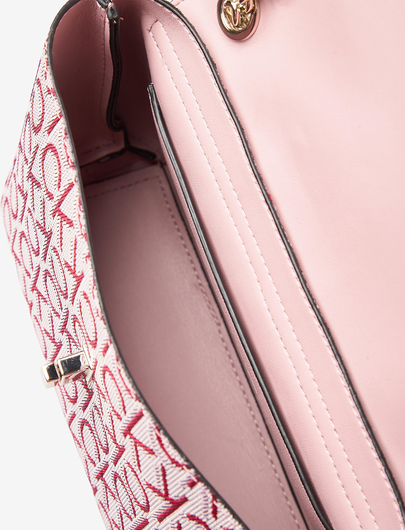 Calvin Klein - RE-LOCK J CONV CROSSBODY MD - silver pink mix - 4