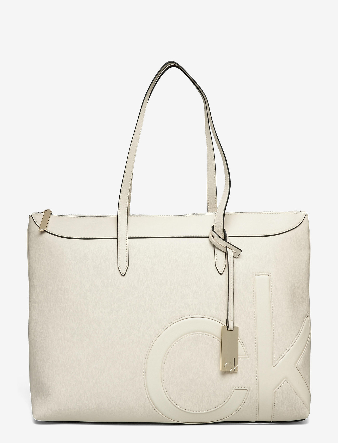 Calvin Klein - SHOPPER W/LT COMP MD - birch - 0