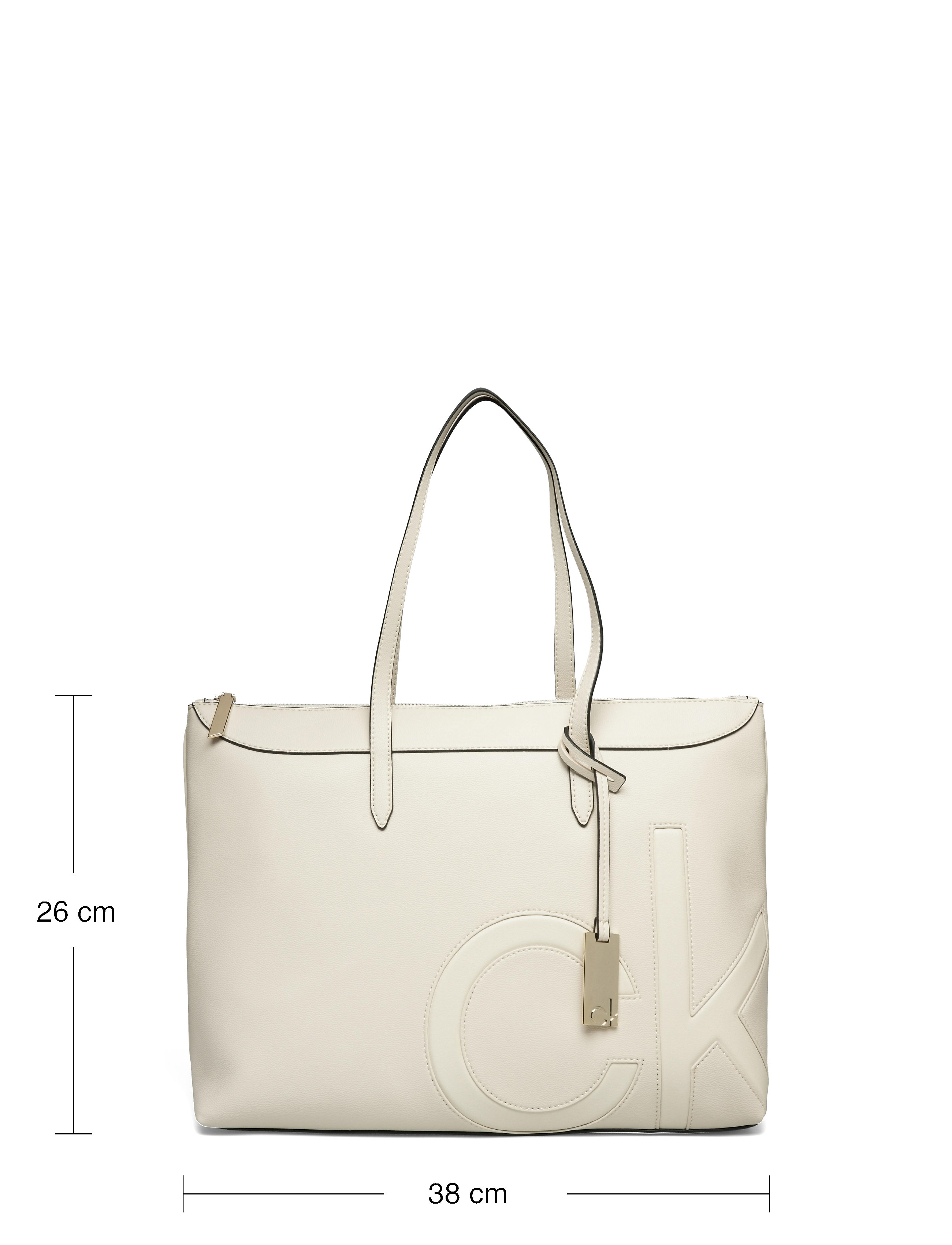 Calvin Klein - SHOPPER W/LT COMP MD - birch - 5