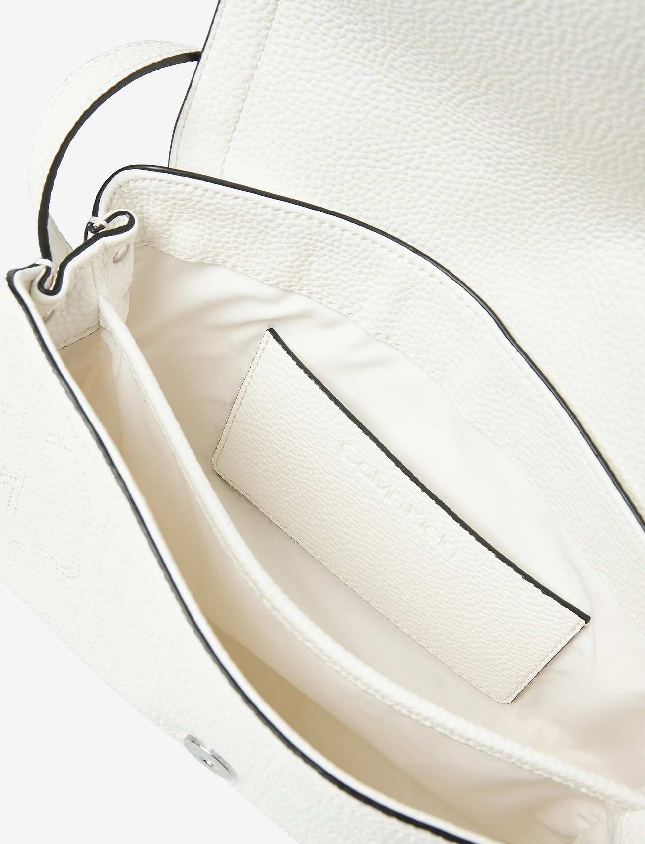 Calvin Klein - EW FLAP XBODY PF - white perf - 4