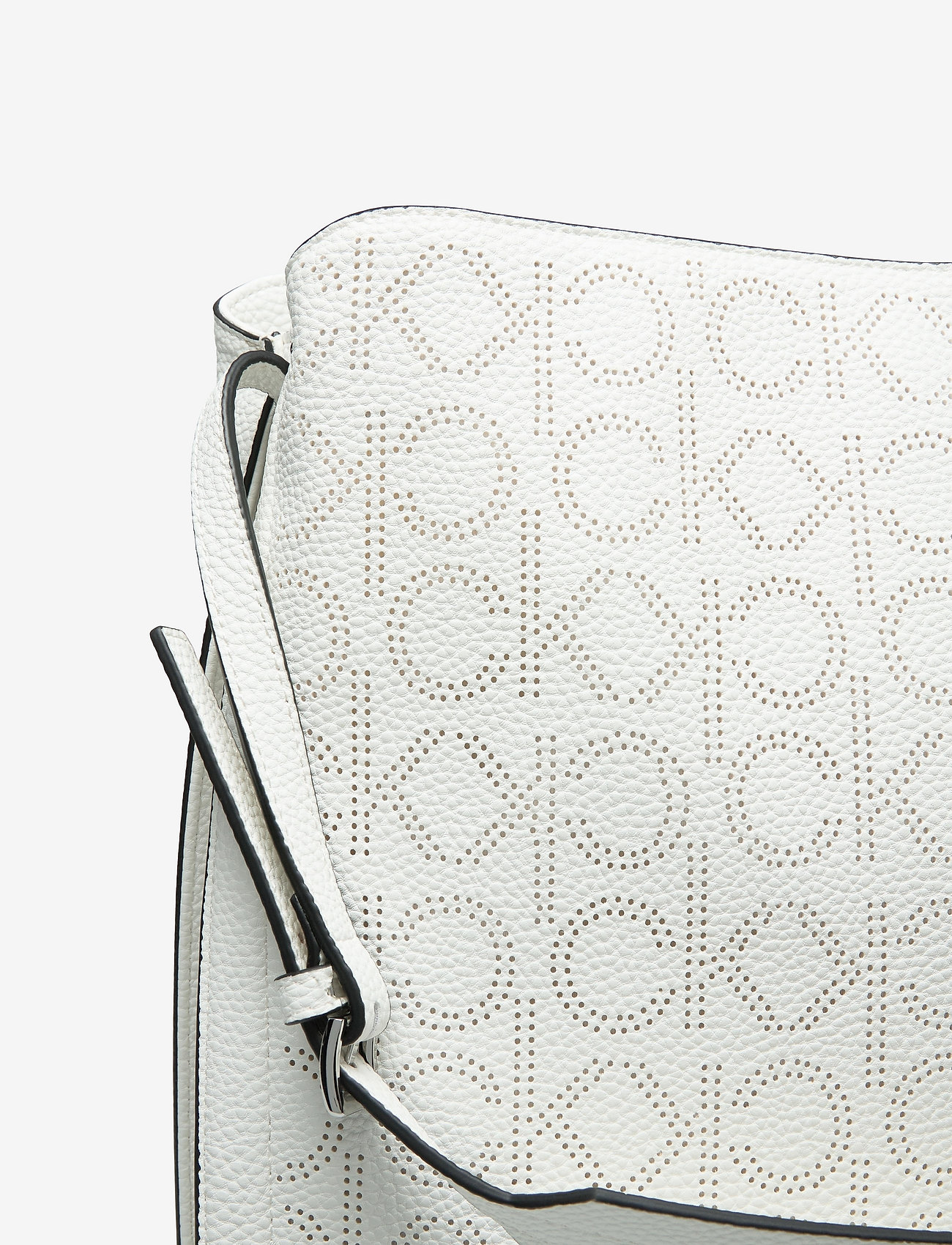 Calvin Klein - HOBO LG PF - white perf - 3