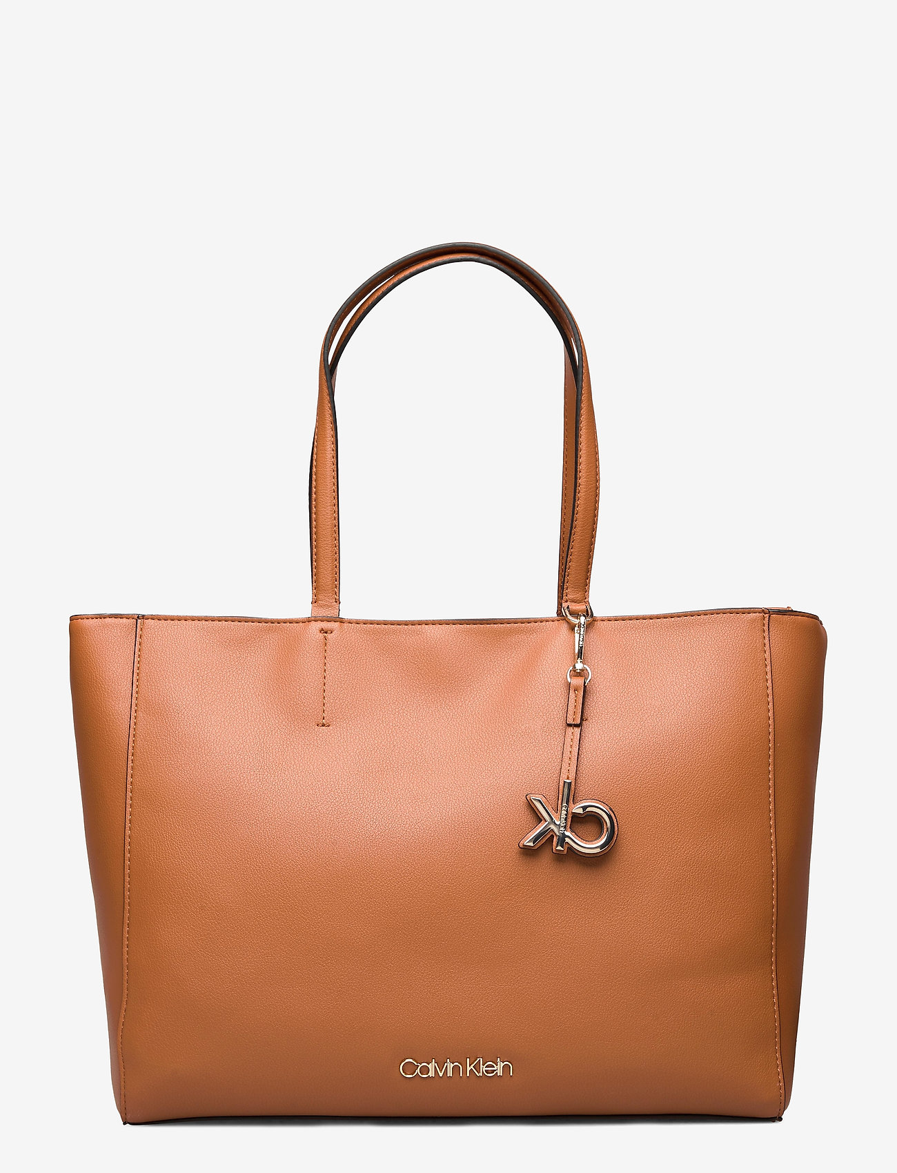 Calvin Klein - SHOPPER MD - cognac - 0