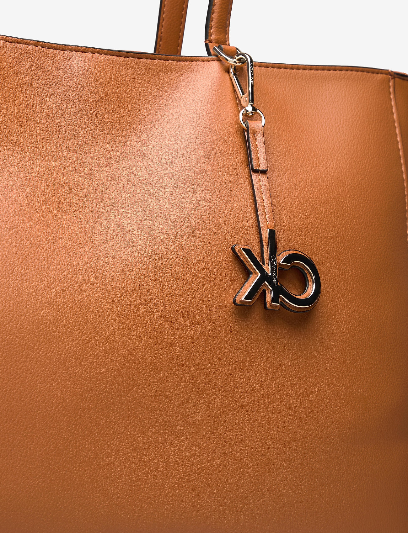 Calvin Klein - SHOPPER MD - cognac - 3
