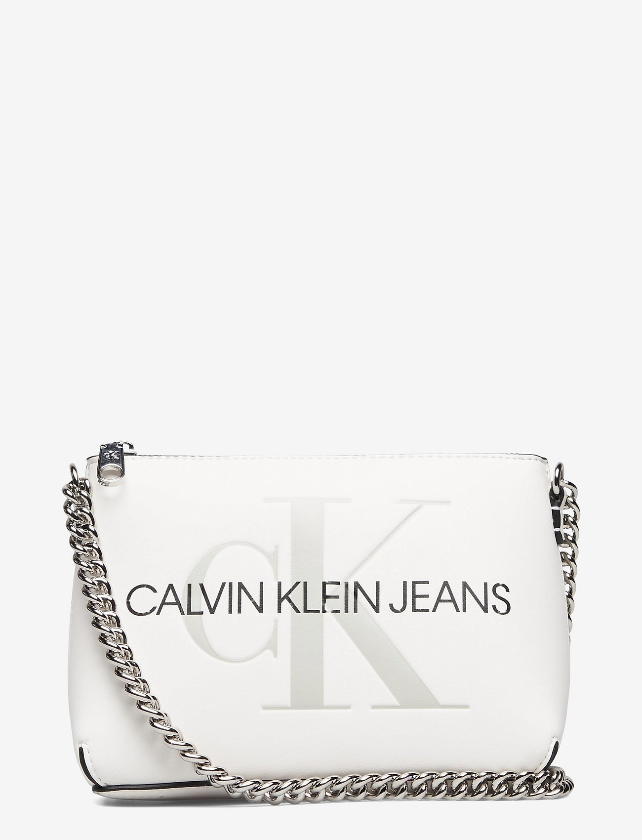 Calvin Klein - CAMERA POUCH W/CHAIN - bright white - 0