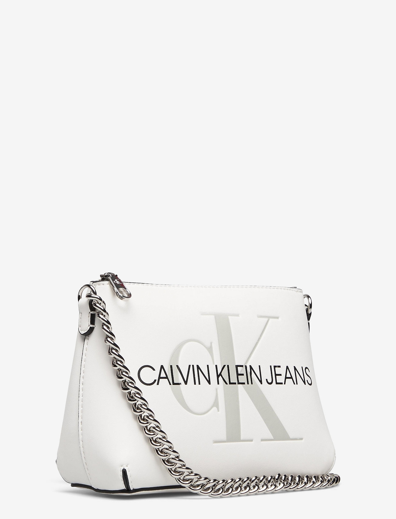 Calvin Klein - CAMERA POUCH W/CHAIN - bright white - 2