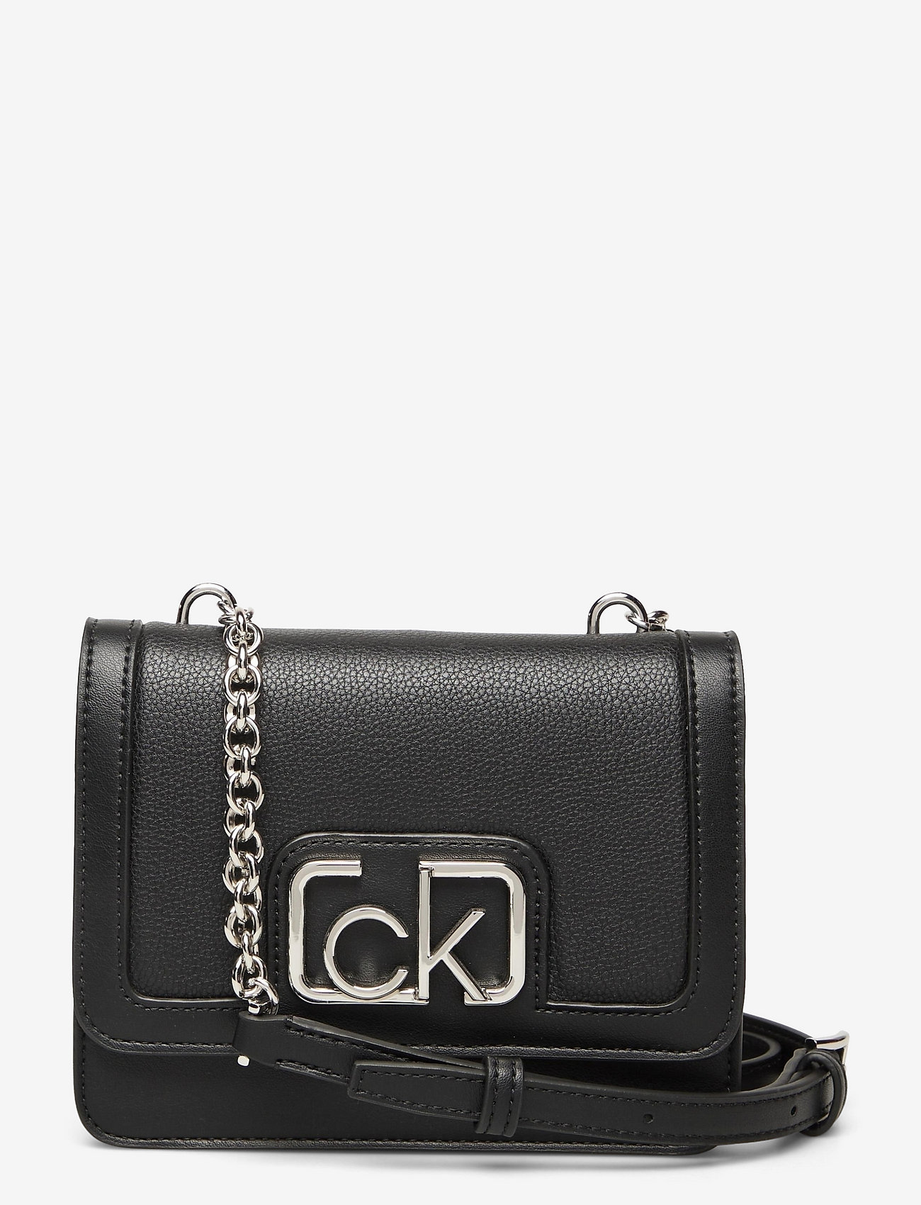 Calvin Klein - FLAP SHOULDER BAG SM - ck black - 0
