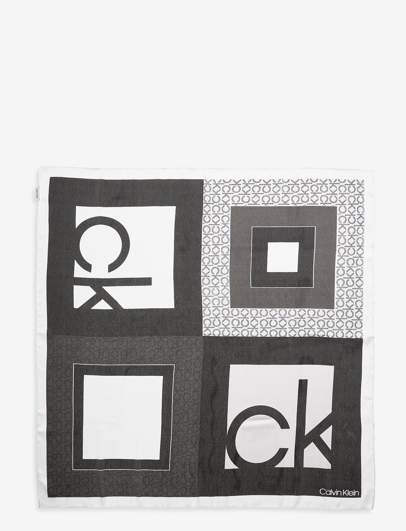 Calvin Klein - BANDANA 70X70 - black mix - 2