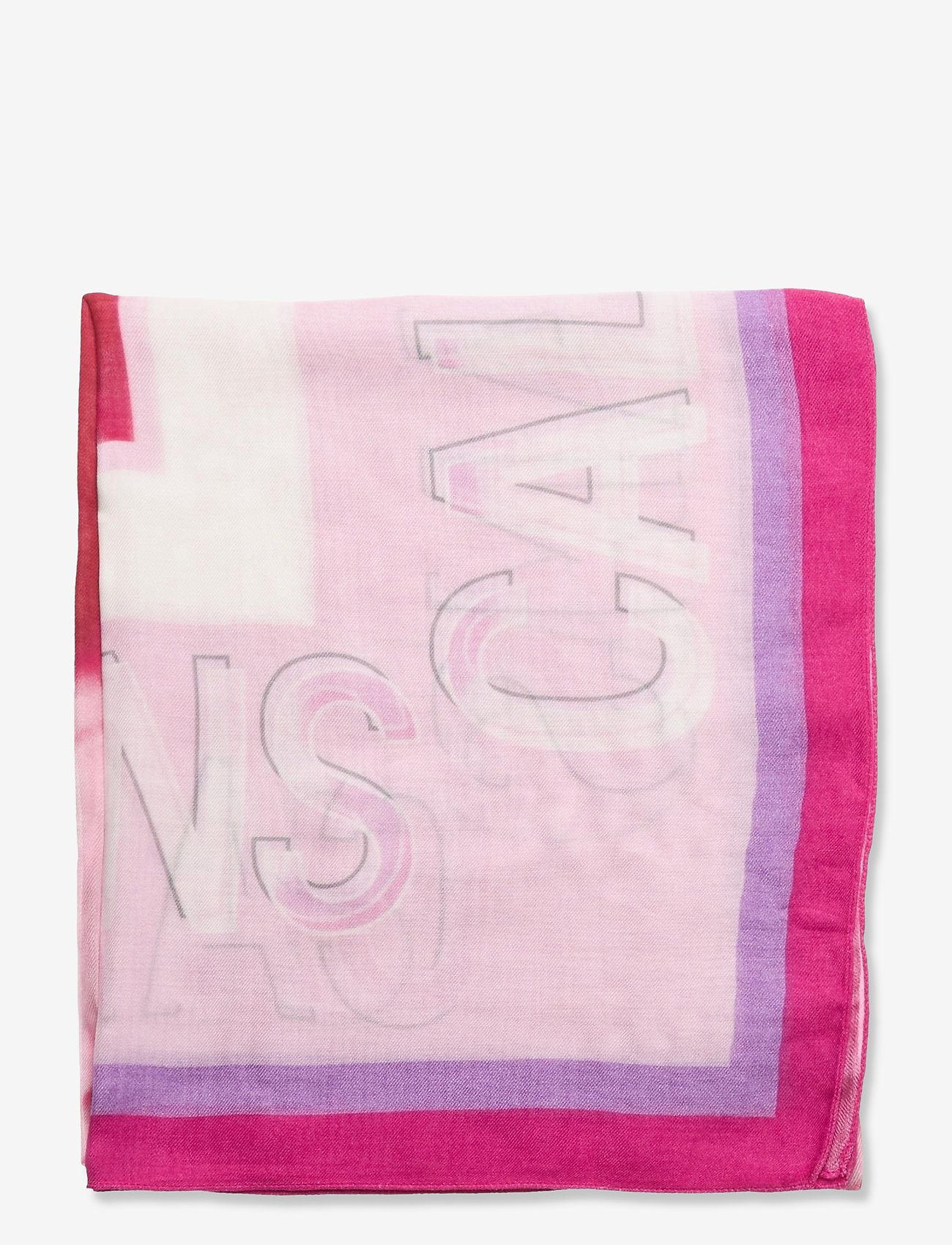Calvin Klein - MARBLE PR SCARF - cerise marble - 1