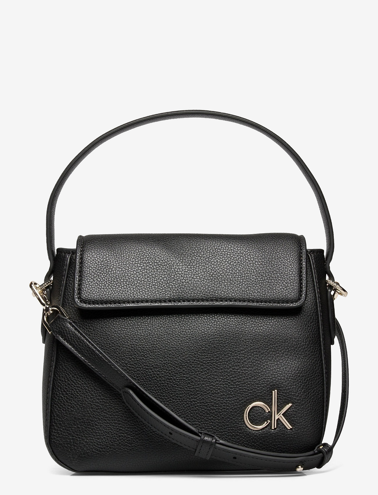 Calvin Klein - HOBO W/FLAP SM - ck black - 0