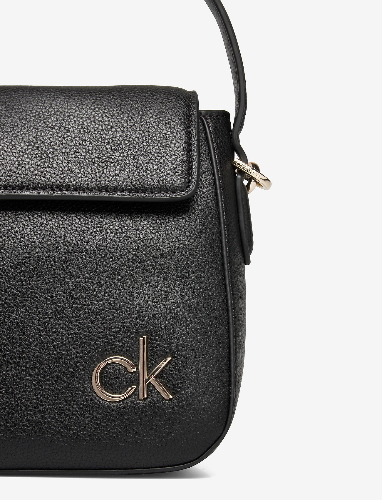 Calvin Klein - HOBO W/FLAP SM - ck black - 3