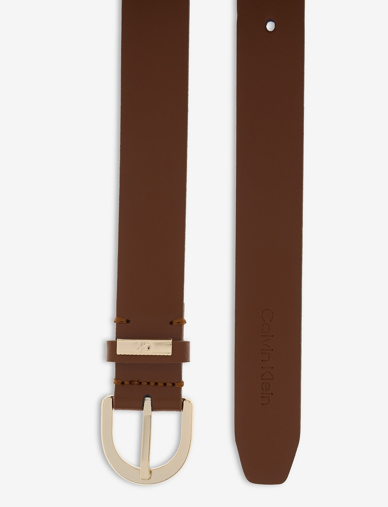 Calvin Klein - CK MUST ROUND BELT 25MM - caramel - 1