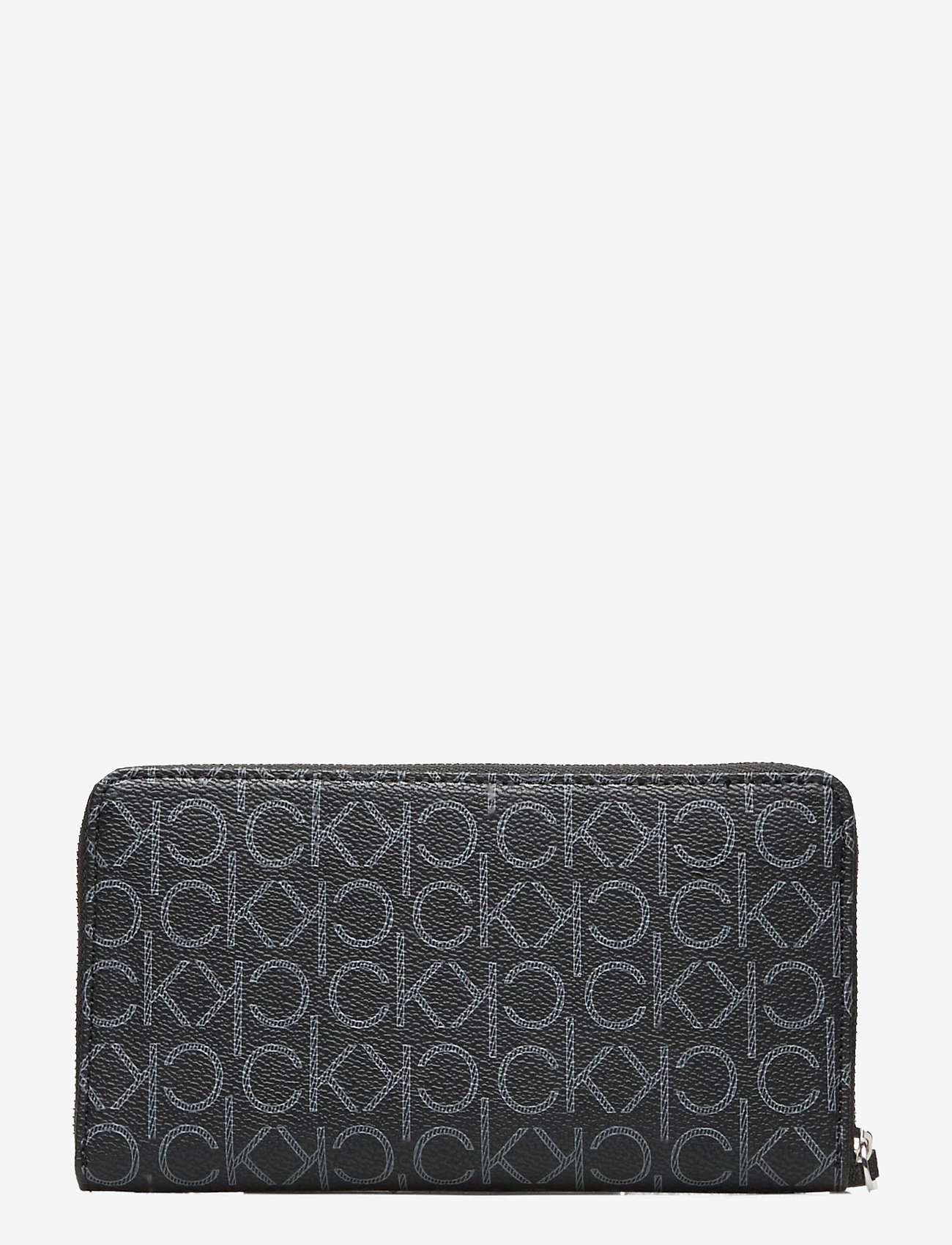 Calvin Klein - Z/A WALLET XL MONOGRAM - black mono - 1