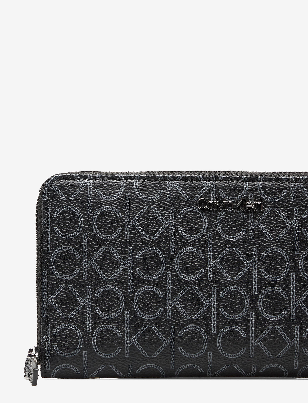 Calvin Klein - Z/A WALLET XL MONOGRAM - black mono - 3