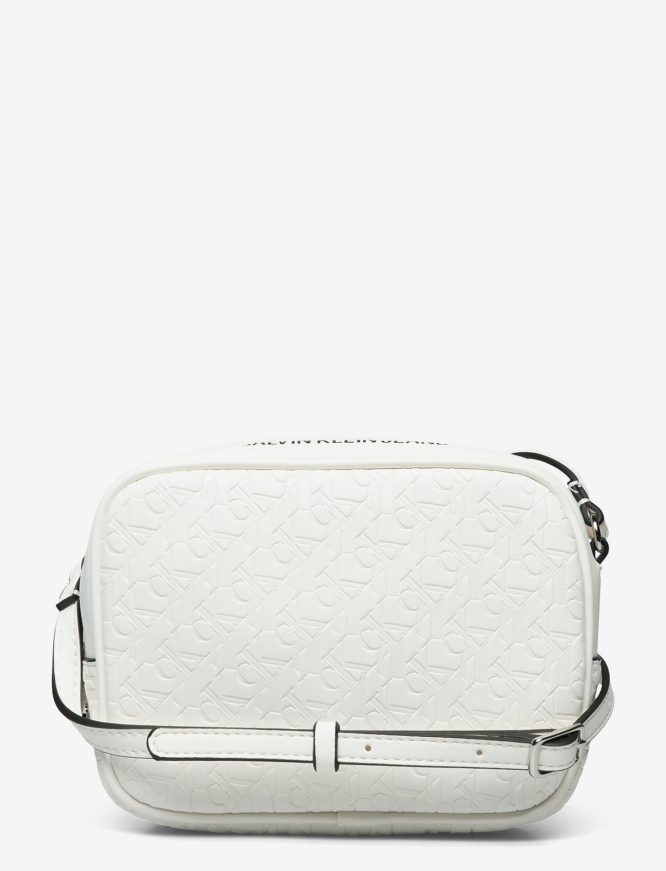 Calvin Klein - CAMERA BAG AOP - bright white - 0