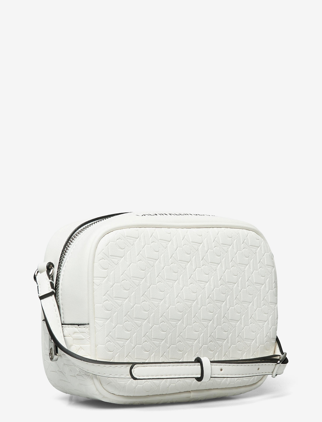 Calvin Klein - CAMERA BAG AOP - bright white - 2