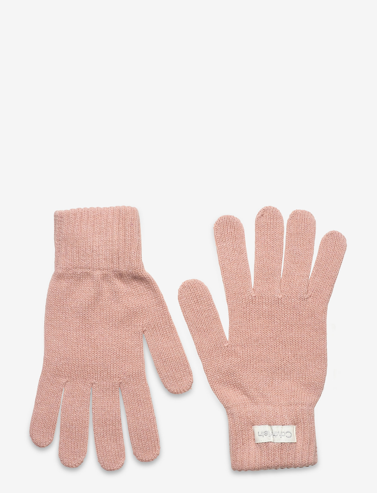 Calvin Klein - ORGANIC RIBS GLOVES - desert rose - 0