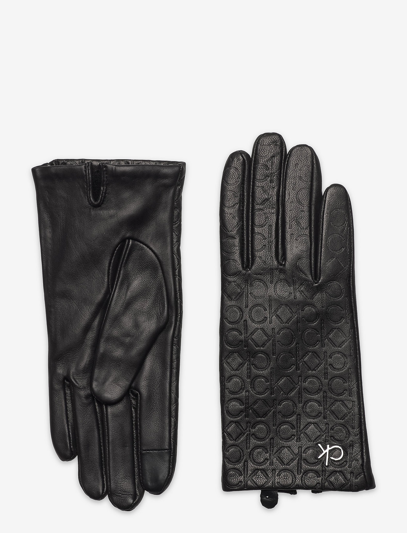 Calvin Klein - RE-LOCK EMBOSSED GLOVES - ck black - 0