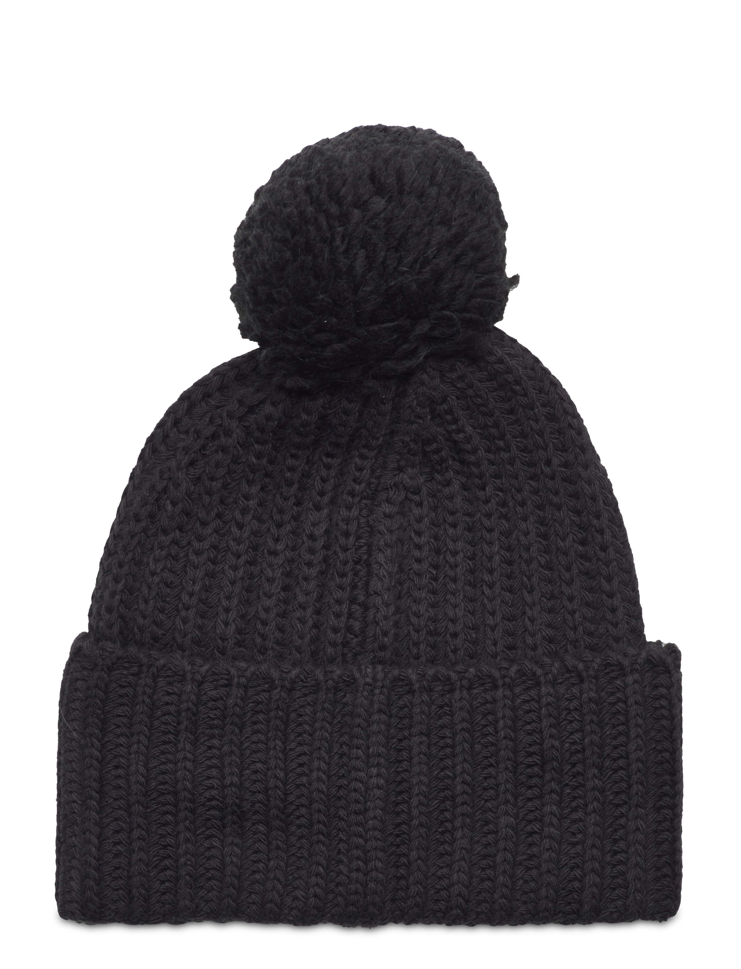 Calvin Klein - OVERSIZED KNIT BEANIE W/ POMPOM - ck black - 1