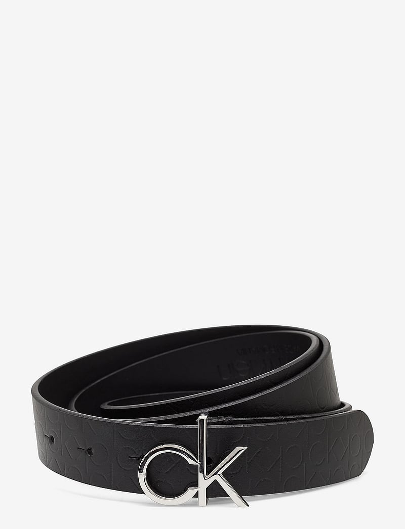Calvin Klein Re lock Belt 30mm Embossed Belts Boozt