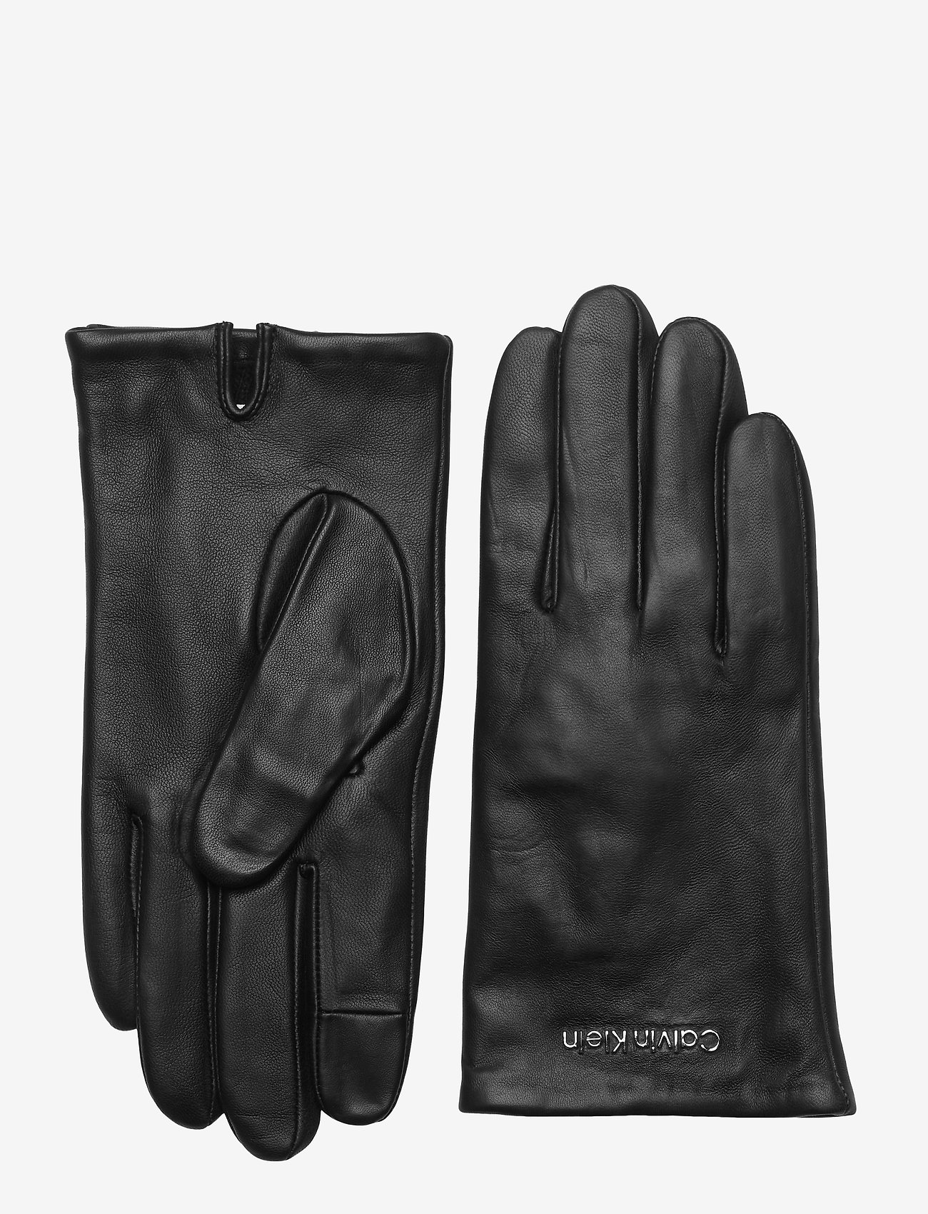 Calvin Klein - CK MUST LEATHER GLOVES - ck black - 0