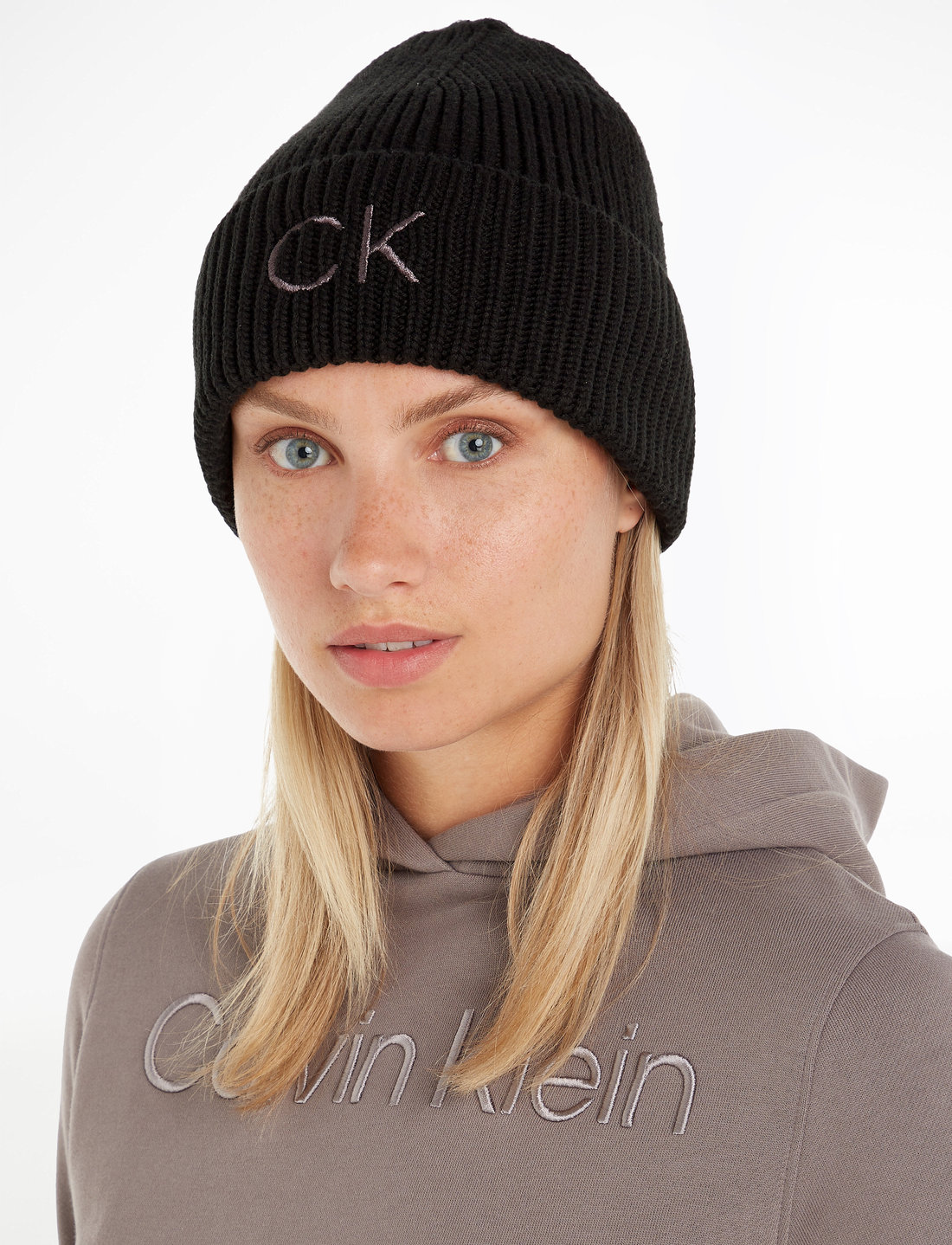 Calvin Klein Re-lock Beanie W/emb - Hats