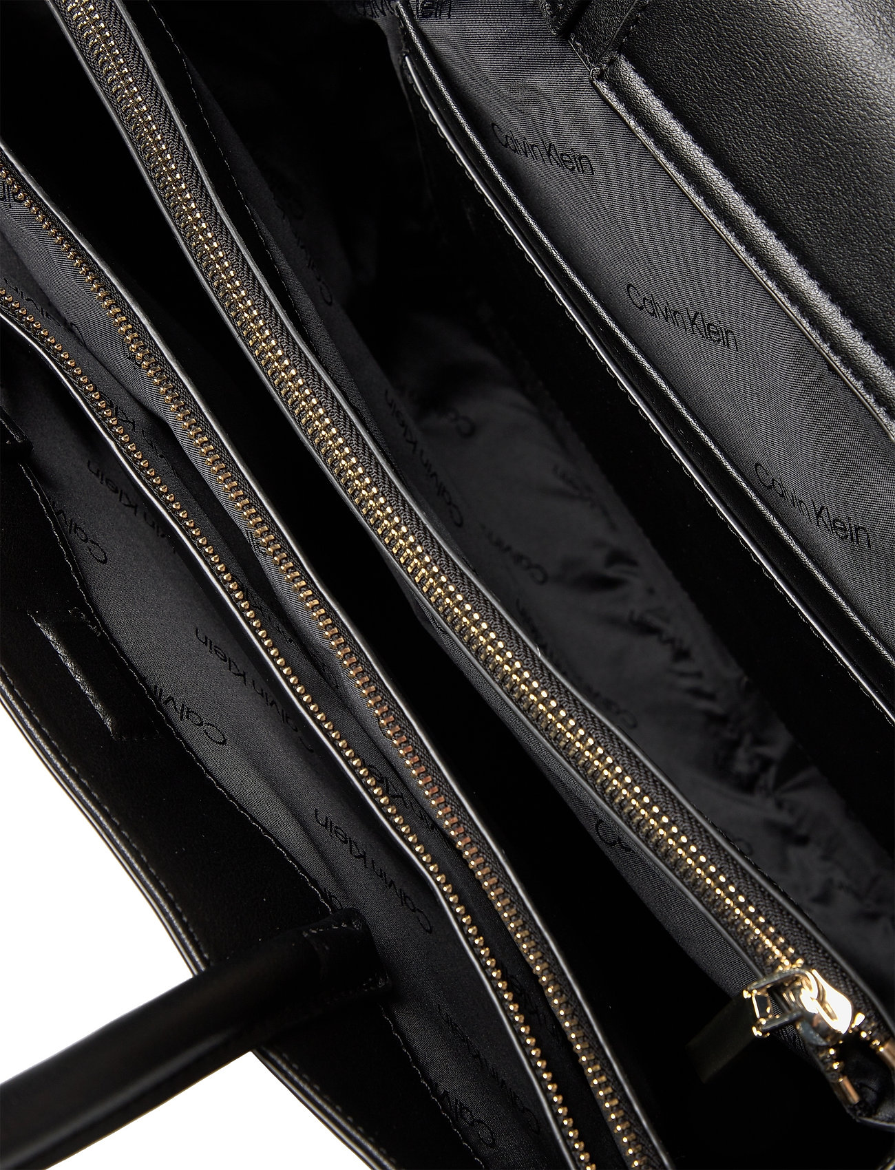 Calvin Klein - RE-LOCK SHOPPER W/LAPTOP POUCH - ck black - 4
