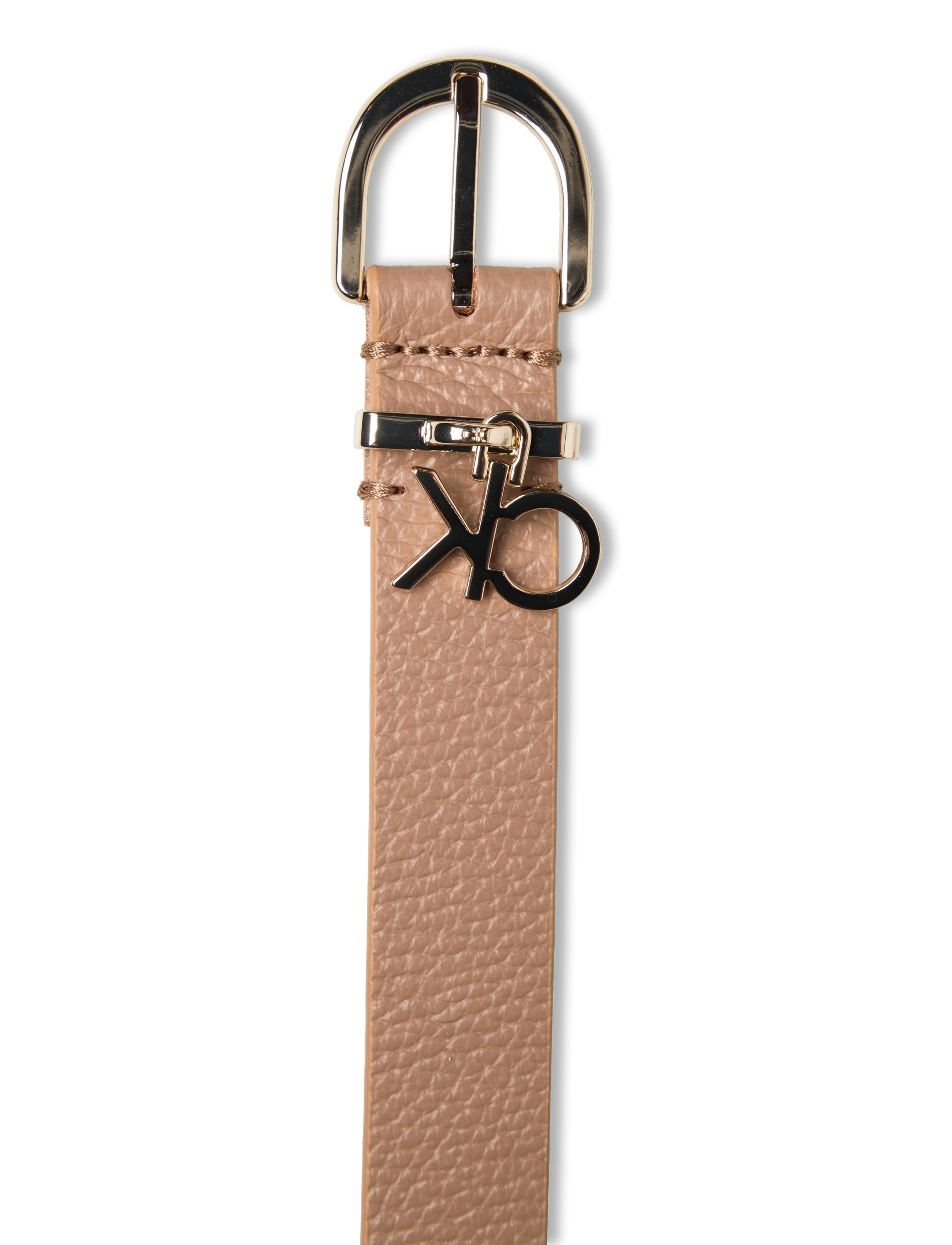 Calvin Klein - RE-LOCK CHARM BUCKLE 25MM PBL - safari canvas - 1