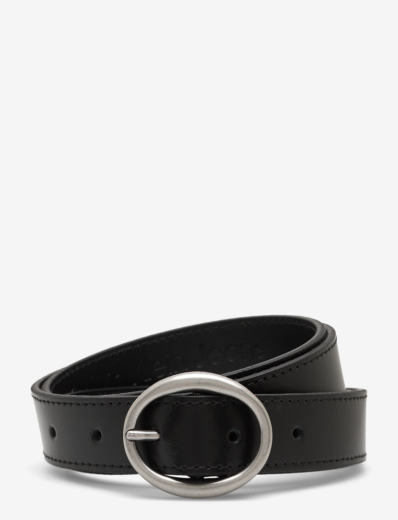 Calvin Klein - CLASSIC ROUND BUCKLE BELT 25MM - black - 0